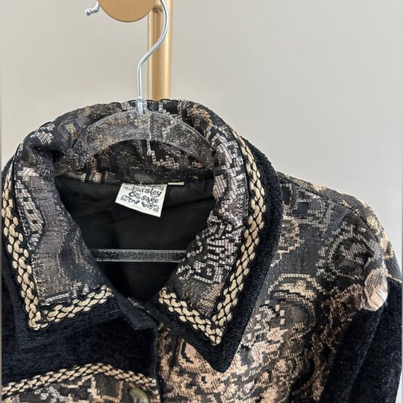 Vintage Parsley & Sage Tapestry Jacket XL - Picture 2 of 9